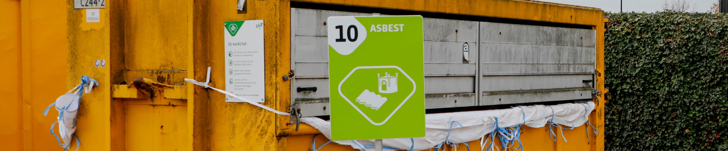 Asbest in speelzand: hoe gooi je het weg? 