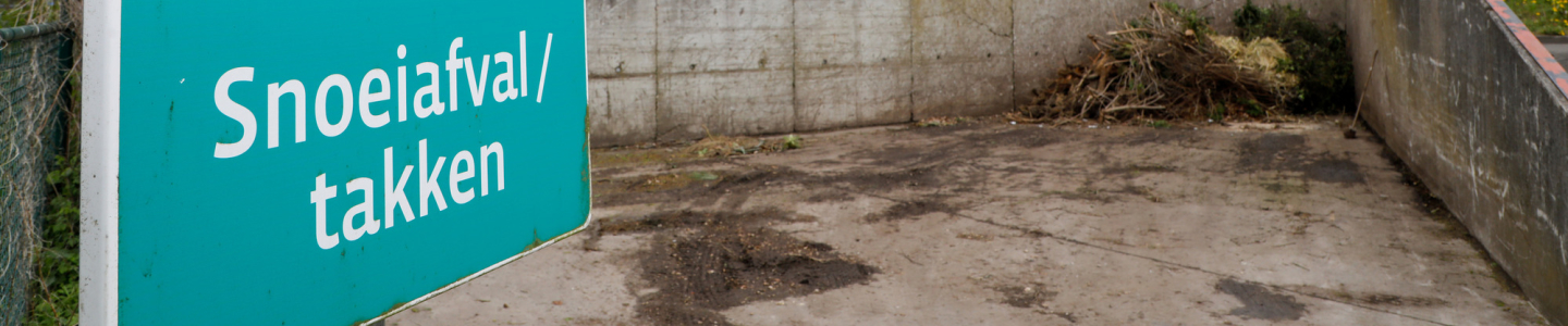 Gratis snoeiafval inleveren