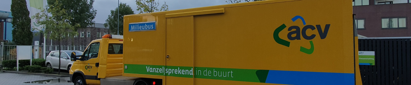 Milieubus bij de Nieuwjaarsmarkt 2026 in Renswoude: lever uw klein huishoudelijk afval gratis in!