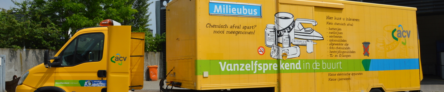 Milieubus stopt per woensdag 29 september - Wageningen