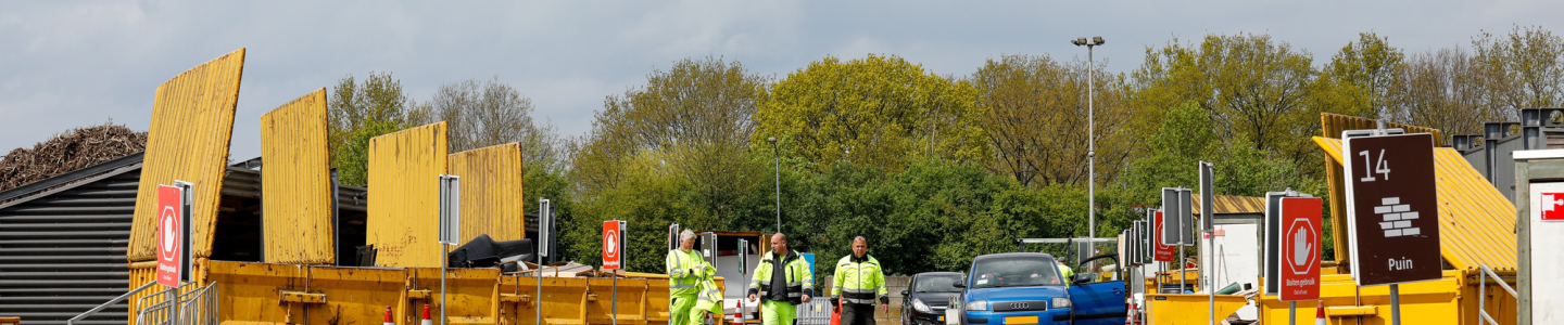 Nieuw puntensysteem afvalbrengstation gemeente Ede