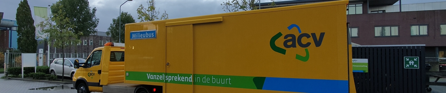 Nieuwe kalender Milieubus – wijzigingen per 1 juli 2025
