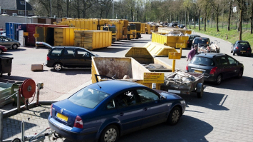 Drukte verwacht op het afvalbrengstation